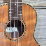 Ohana Tenor TK-45 California Curly Redwood / Rosewood Lim Edition Ukulele v421