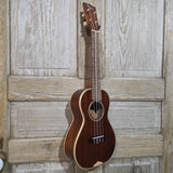 Ohana Concert CK-39 All Solid Mahogany Vintage 3M-Style Ukulele v428