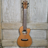 Ohana Concert CK-260GCE All Solid Cedar / Acacia A/E Cutaway Ukulele v429