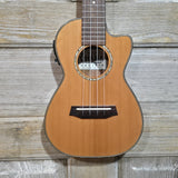 Ohana Concert CK-260GCE All Solid Cedar / Acacia A/E Cutaway Ukulele v429