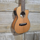 Ohana Concert CK-260GCE All Solid Cedar / Acacia A/E Cutaway Ukulele v429