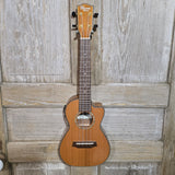 Ohana Concert CK-260GCE All Solid Cedar / Acacia A/E Cutaway Ukulele v430