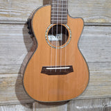 Ohana Concert CK-260GCE All Solid Cedar / Acacia A/E Cutaway Ukulele v430