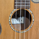 Ohana Concert CK-260GCE All Solid Cedar / Acacia A/E Cutaway Ukulele v430