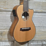 Ohana Concert CK-260GCE All Solid Cedar / Acacia A/E Cutaway Ukulele v430