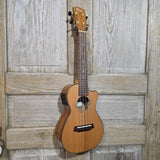 Ohana Concert CK-260GCE All Solid Cedar / Acacia A/E Cutaway Ukulele v430