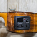 Ohana Concert CK-260GCE All Solid Cedar / Acacia A/E Cutaway Ukulele v430