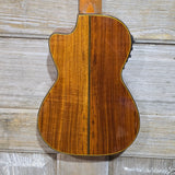 Ohana Concert CK-260GCE All Solid Cedar / Acacia A/E Cutaway Ukulele v430