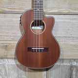 Ohana Tenor TK-35CE All Solid Mahogany Satin Cutaway A/E Ukulele v431