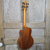 Ohana Tenor TK-35CE All Solid Mahogany Satin Cutaway A/E Ukulele v431