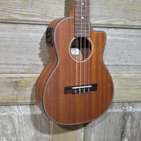 Ohana Tenor TK-35CE All Solid Mahogany Satin Cutaway A/E Ukulele v432