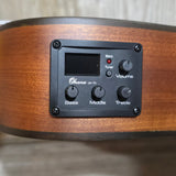 Ohana Tenor TK-35CE All Solid Mahogany Satin Cutaway A/E Ukulele v432