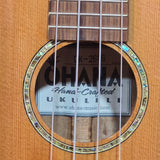 Ohana Concert CK-260G All Solid Cedar / Acacia Ukulele v448