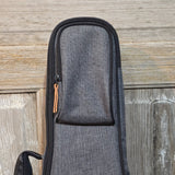 Kala Soprano Goat Rock Gray Sonoma Coast Ukulele Structured Gig Bag / Soft Case DC-S-CY