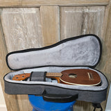 Kala Soprano Goat Rock Gray Sonoma Coast Ukulele Structured Gig Bag / Soft Case DC-S-CY