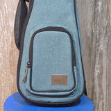 Kala Soprano Bodega Sonoma Coast Ukulele Structured Gig Bag / Soft Case DC-S-TQ