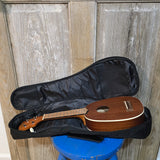 Liquidation: Kala Soprano Black with Cream Tribal Design Pocket Gig Bag UB-CR
