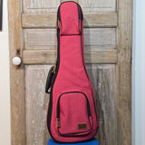 Kala Baritone Russian River Red Sonoma Coast Ukulele Structured Gig Bag / Soft Case DC-B-RD