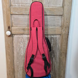 Kala Baritone Russian River Red Sonoma Coast Ukulele Structured Gig Bag / Soft Case DC-B-RD