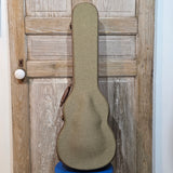 Ohana Baritone (DISCOUNTED, see note) Ukulele Hard Case Olive Twill UOT-31