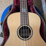 Ohana Baritone (DISCOUNTED, see note) Ukulele Hard Case Olive Twill UOT-31