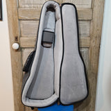 Kala Baritone Goat Rock Gray Sonoma Coast Ukulele Structured Gig Bag / Soft Case DC-B-CL