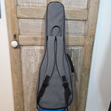 Kala Baritone Goat Rock Gray Sonoma Coast Ukulele Structured Gig Bag / Soft Case DC-B-CL