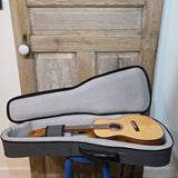 Kala Baritone Goat Rock Gray Sonoma Coast Ukulele Structured Gig Bag / Soft Case DC-B-CL