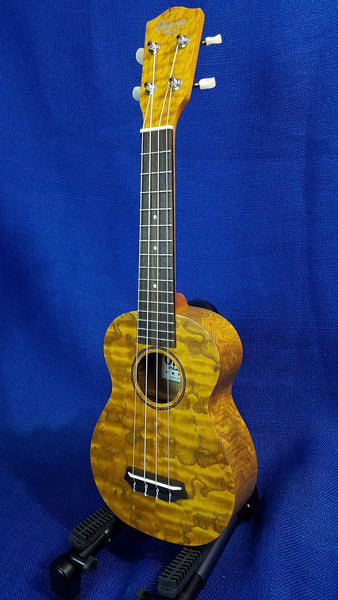 Ohana Soprano SK-15W Laminate Willow Matte Ukulele ~376 – Mim's Ukes