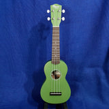 Ohana Soprano Starter Pack SK-10CG Camo Green Ukulele Bag, Tuner, Button, Strap, Chart