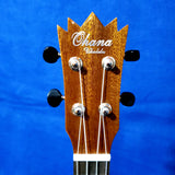 Ohana Concert Pineapple PKC-25G All Solid Mahogany Gloss Ukulele i009