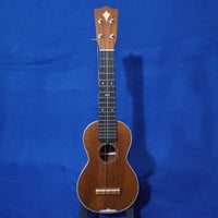 Martin Custom Shop Soprano Style 3 "Modern Vintage" Model All Solid Sinker Mahogany / Maple Accents / Bowtie Inlay Made in America Ukulele w/ Case i350