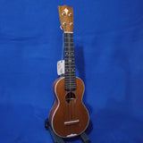 Martin Custom Shop Soprano Style 3 "Modern Vintage" Model All Solid Sinker Mahogany / Maple Accents / Bowtie Inlay Made in America Ukulele w/ Case