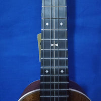Martin Custom Shop Concert Style 3 "Modern Vintage" Model All Solid Sinker Mahogany / Maple Accents / Bowtie Inlay Made in America Ukulele w/ Case i531