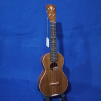 Martin Custom Shop Concert Style 3 "Modern Vintage" Model All Solid Sinker Mahogany / Maple Accents / Bowtie Inlay Made in America Ukulele w/ Case i531