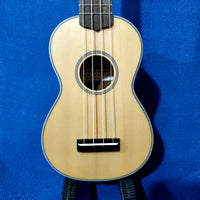 Ohana Soprano SK-22 Blem Solid Spruce Top / Laminate Mahogany Back & Sides Ukulele -093