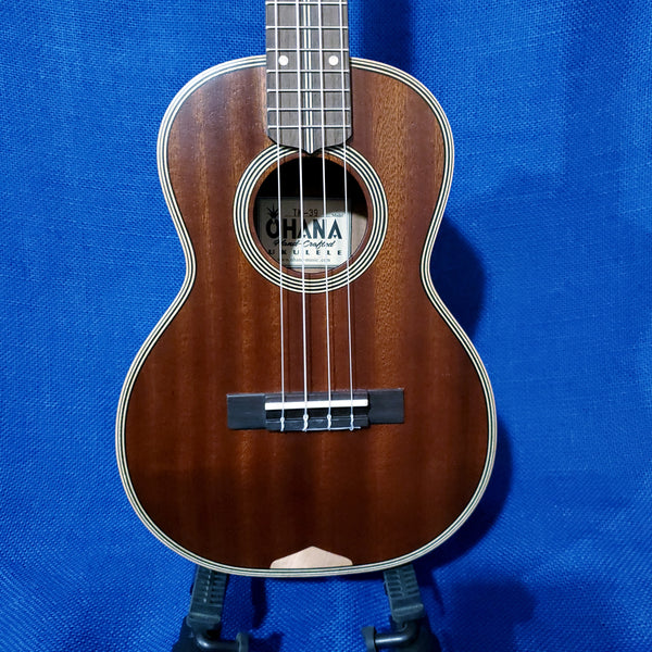 Ohana Tenor TK-39 All Solid Mahogany Vintage 3M-Style Ukulele i883 – Mim's  Ukes