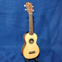 Ohana Soprano SK-22 Solid Spruce Top / Laminate Mahogany Back & Sides Ukulele -806