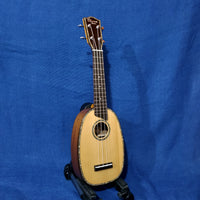 Ohana Soprano Pineapple PK-70G All Solid Spruce / Mahogany Ukulele s013