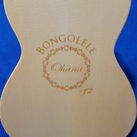 Ohana Concert Bongolele OH-BLM-C Spruce / Mahogany Ukulele Bongo Accessory w/ Bag 5