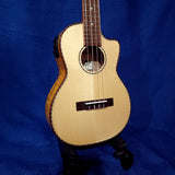 Ohana Tenor TK-70WGCE Solid Spruce Top /Laminate Willow Cutaway A/E Ukulele S110