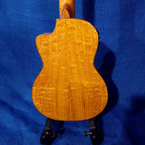 Ohana Tenor TK-70WGCE Solid Spruce Top /Laminate Willow Cutaway A/E Ukulele S110