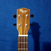 Ohana Tenor TK-35GCE-LH LEFTY BLEM All Solid Mahogany Gloss Cutaway A/E Ukulele S122