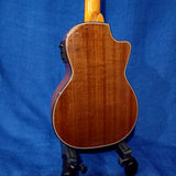 Ohana Tenor TK-35GCE-LH LEFTY BLEM All Solid Mahogany Gloss Cutaway A/E Ukulele S122