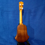 Ohana Soprano SKB-35 Vintage Healy Bell Shape Style All Solid Mahogany Ukulele s289