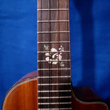 Ohana Concert CK-35CGE-CL BLEM Cynthia Lin A/E All Solid Mahogany Cutaway Ukulele w/ Case -368