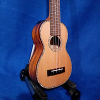 Ohana Super Soprano Long Neck SK-250M All Solid Cedar / Acacia Ukulele -282