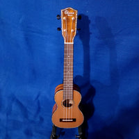 Ohana Super Soprano Long Neck SK-250M All Solid Cedar / Acacia Ukulele -282
