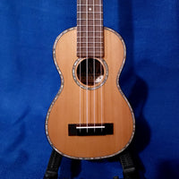 Ohana Super Soprano Long Neck SK-250M All Solid Cedar / Acacia Ukulele -282