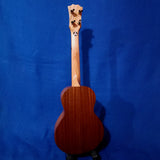 The Rebel Tenor Double Cheesecake Satin All Solid Spruce / Mahogany Ukulele w/ Bag S386